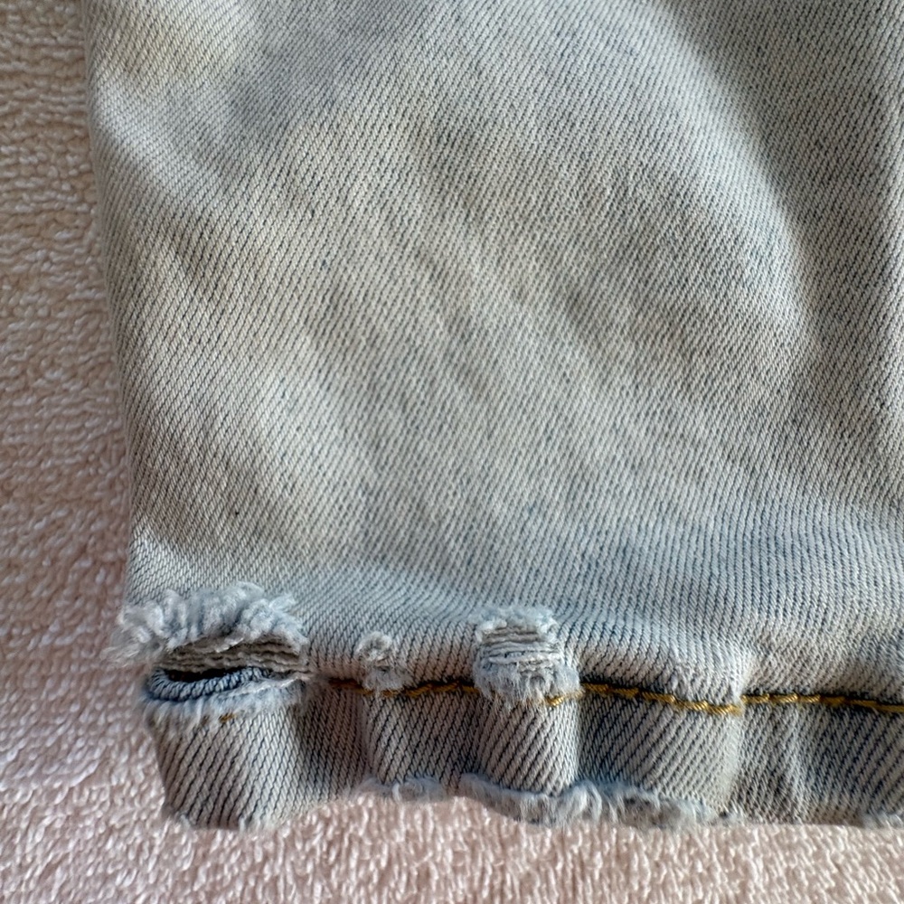 Amiri Grateful Dead Dancing Bears Light Wash Distressed Jeans Size 29 - Picture 12 of 16